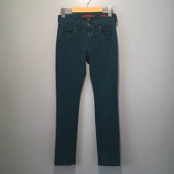 Banana Republic Teal Green Skinny Jeans Petite - Picture 2 of 8